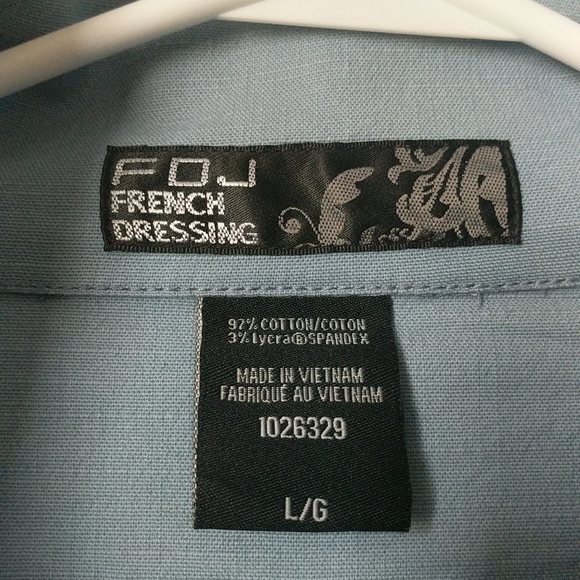 French Dressing Jeans Spring Jacket Stretch Denim L - Picture 4 of 6